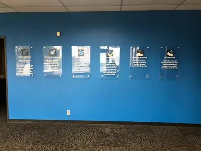 Interior Signage Photo